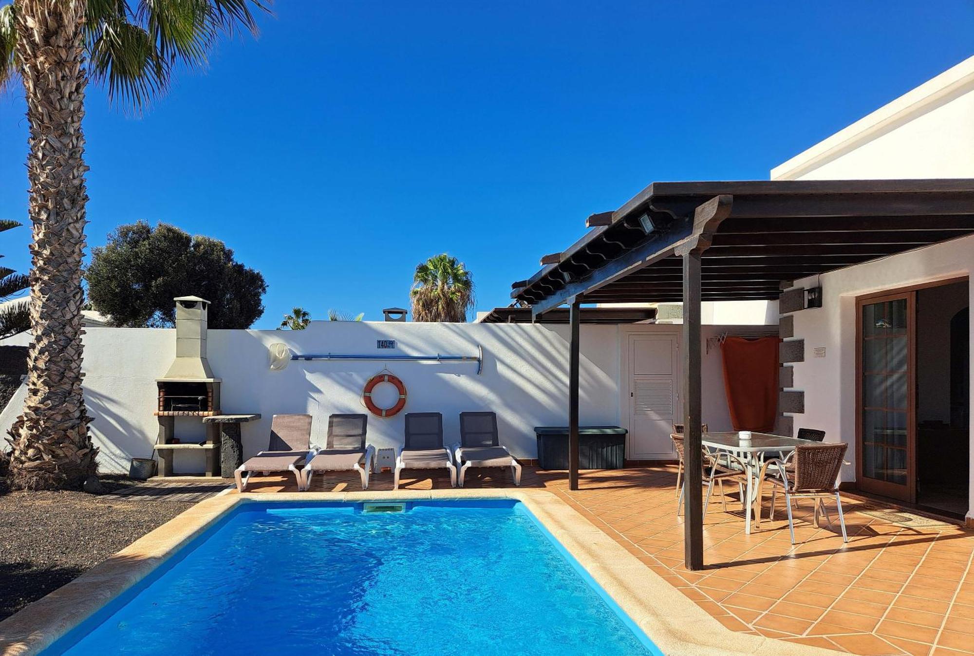 Villa De La Paz Playa Blanca  Exteriör bild