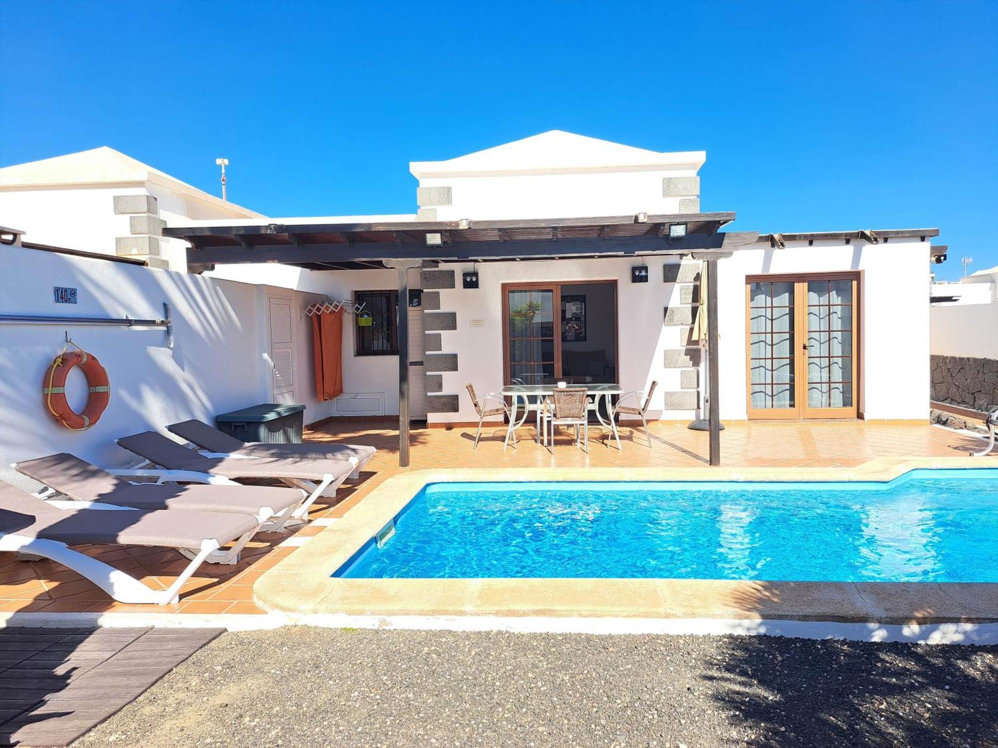 Villa De La Paz Playa Blanca  Exteriör bild