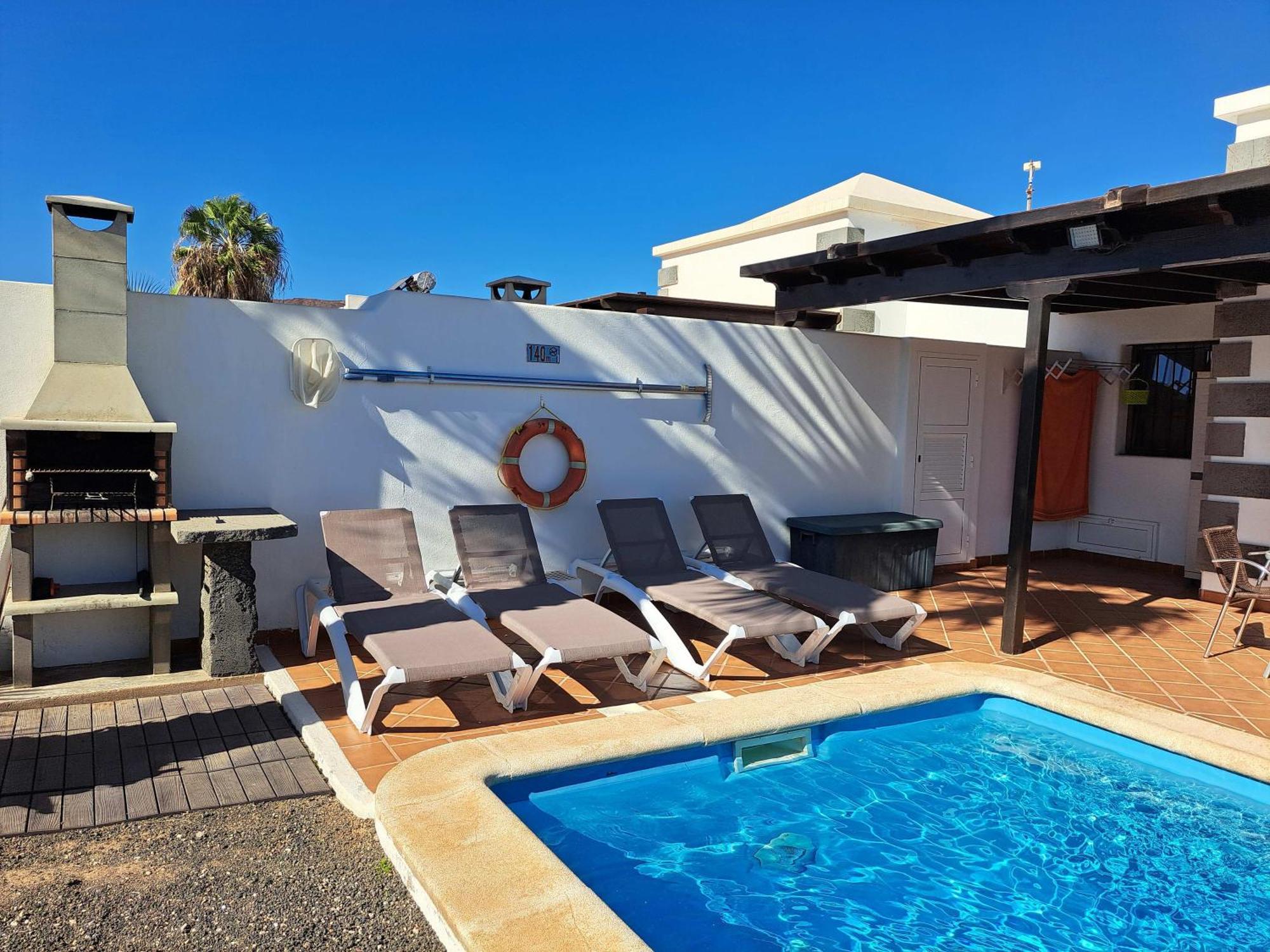Villa De La Paz Playa Blanca  Exteriör bild