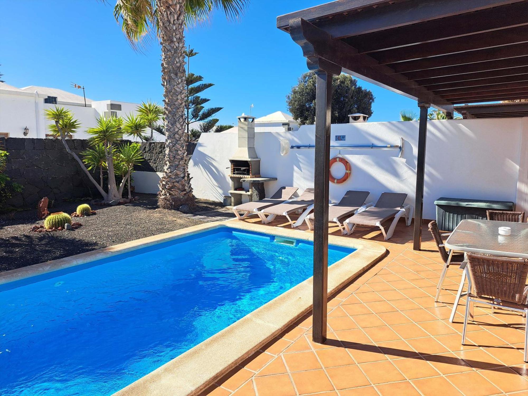 Villa De La Paz Playa Blanca  Exteriör bild